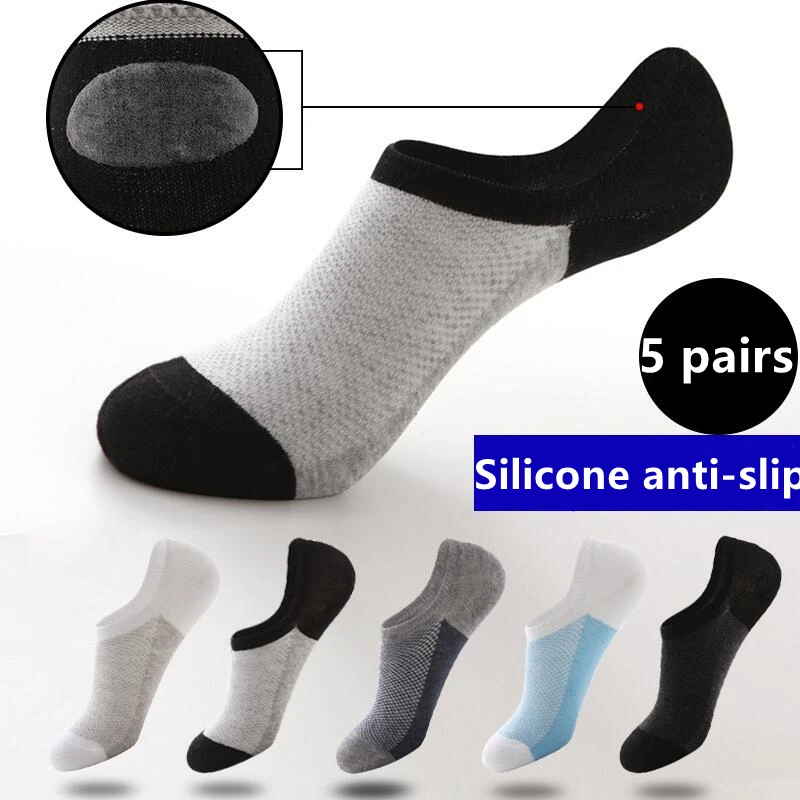 Top Trends: 2023 Summer Pure Cotton Socks Breathable, Non-slip, Deodorant, Sweat Absorbent Short Socks For Men And Women Invisible Socks Shoppable Styles