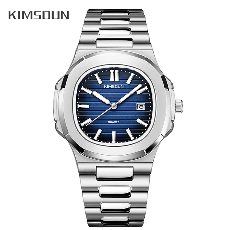 Top Trends: Business Mechanical Men Watch Luxury Fashion Luminous Automatic Wristwatch Male Stainless Steel Waterproof Calendar Watches Gift Shoppable Styles