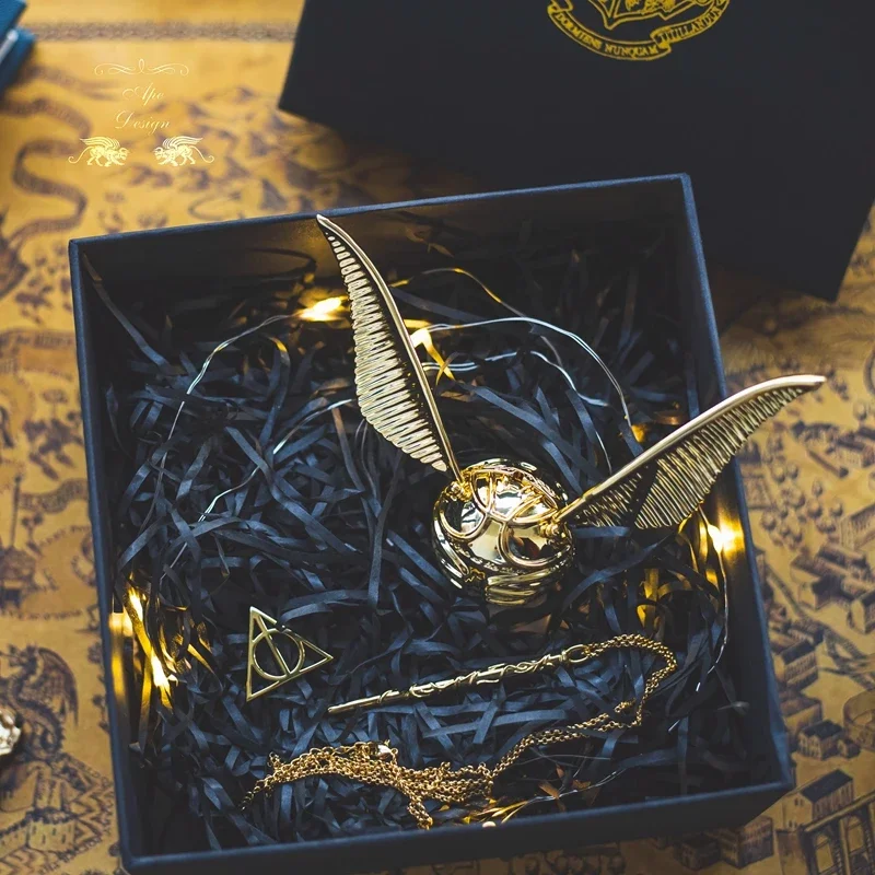 Top Trends: Golden Snitch Jewelry Box Organizer Ring Box Wedding Proposal Souvenir Jewelry Storage Boxes Creative Birthday Giftfriend Gift Shoppable Styles