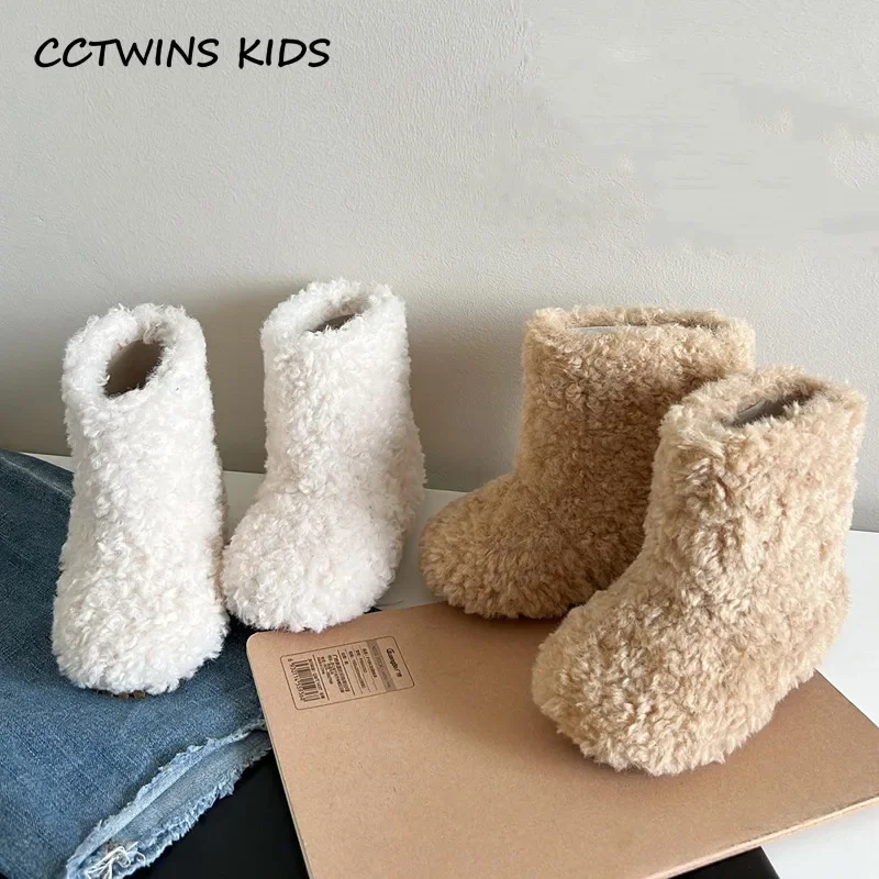 Top Trends: Kids Boots 2023 Winter Toddler Boys Brand Warm Fur Ankle Snow Boots Children Girls Fashion High Top Cute Outdoor Shoes Soft Sole Shoppable Styles