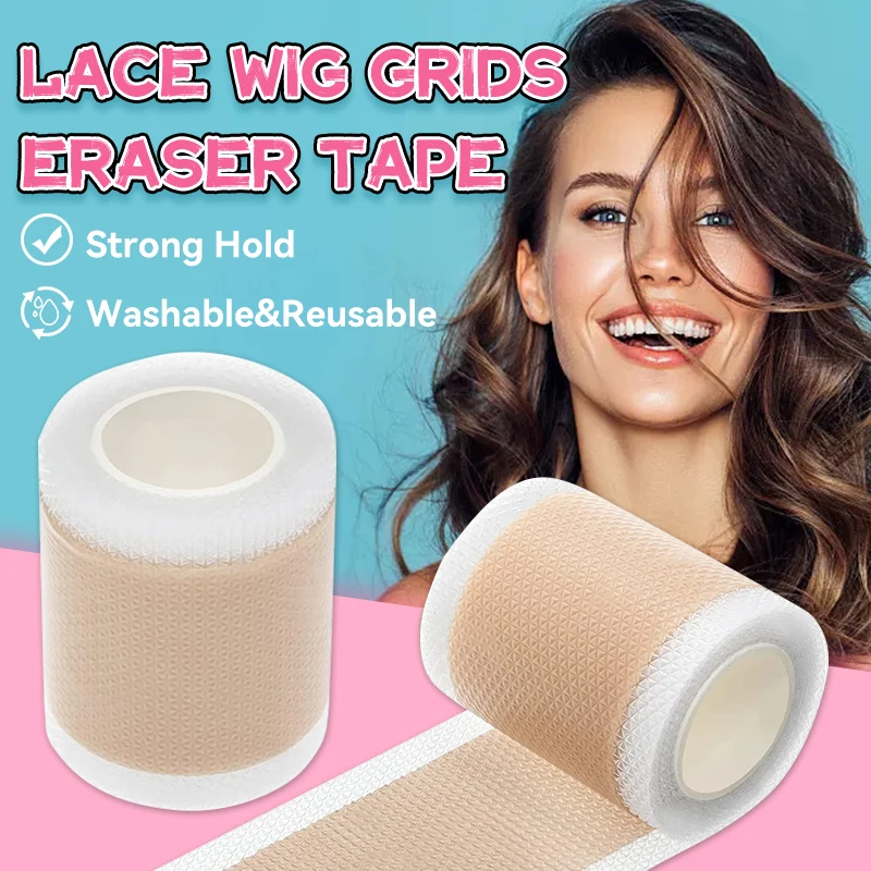 Top Trends: Wig Adhesive Tape Lace Wig Grids And Knots Eraser Silicone Melting Lace Tape Breathable Wig Knots Healer Hair Tape Non-Slip Shoppable Styles