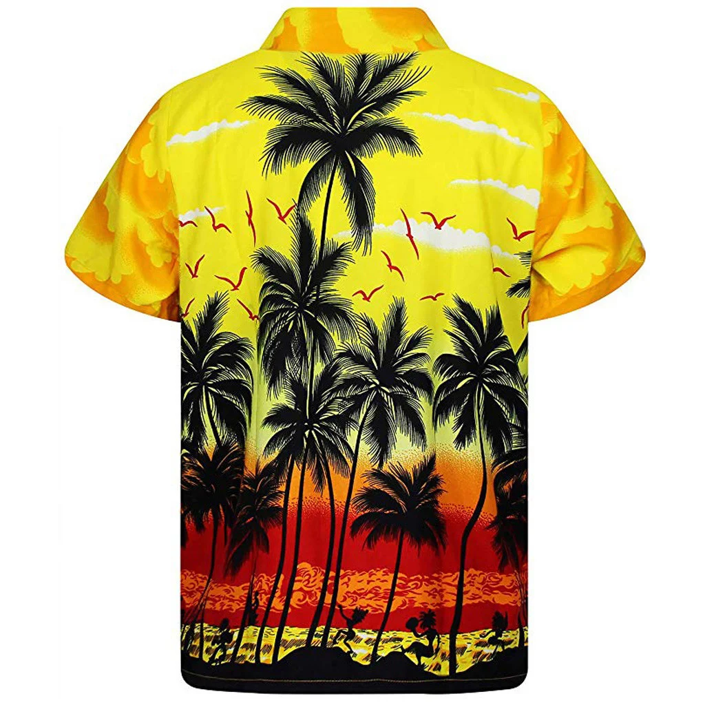 Top Trends: Mens Designer Clothes 3D Printing Shirt Oversized Summer 2023 Travel Hawaii Beach Hawaiian Harajuku Floral Camisa Masculino Shoppable Styles