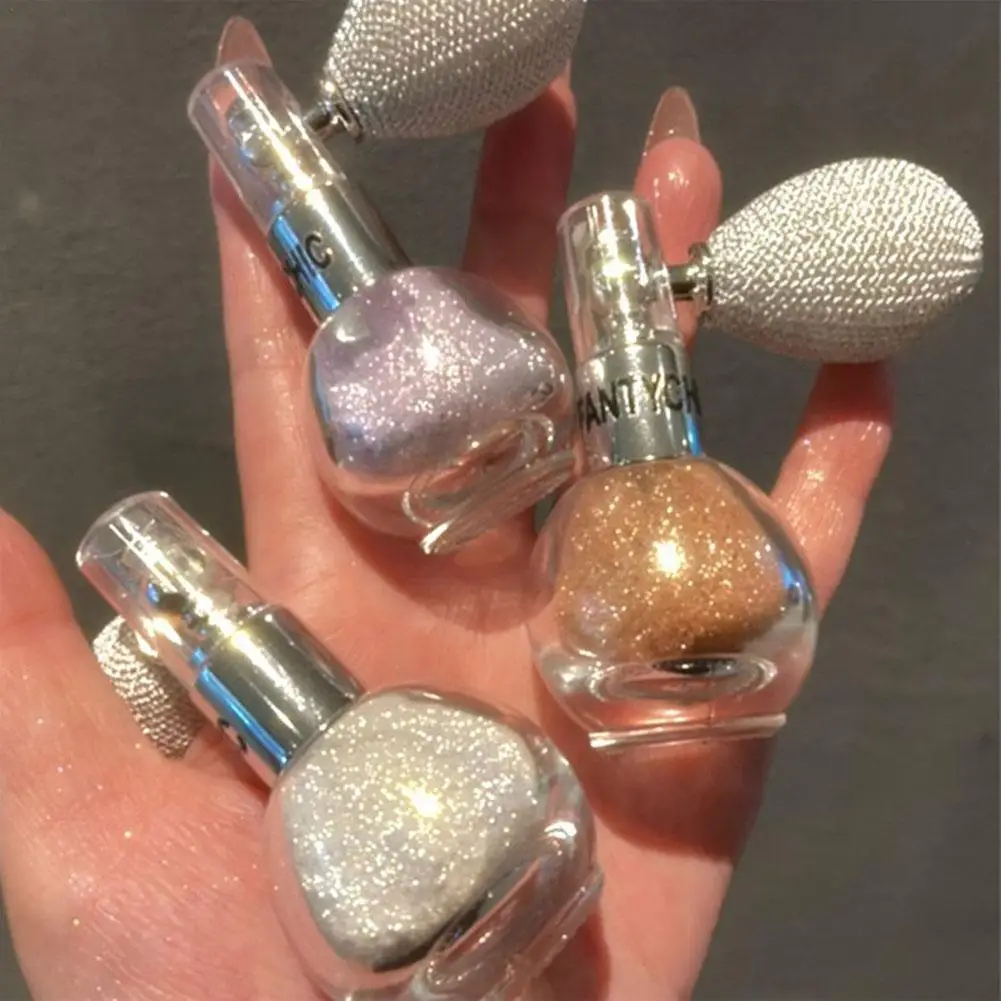 Top Trends: Glitter Spray Highlighter Powder Diamond High Gloss Air Bag Powder Fragrance Shiny High Light Glitter Face Body Makeup Cosmetics Shoppable Styles