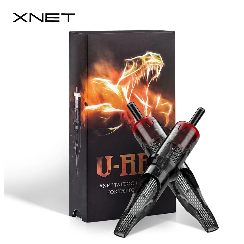 Top Trends: XNET VREX 20pcs Tattoo Cartridge Needle Round Magnum RM 0.35mm For Permanent Makeup Needles 1205rm 1207rm 1211rm 1215rm 1219rm Shoppable Styles