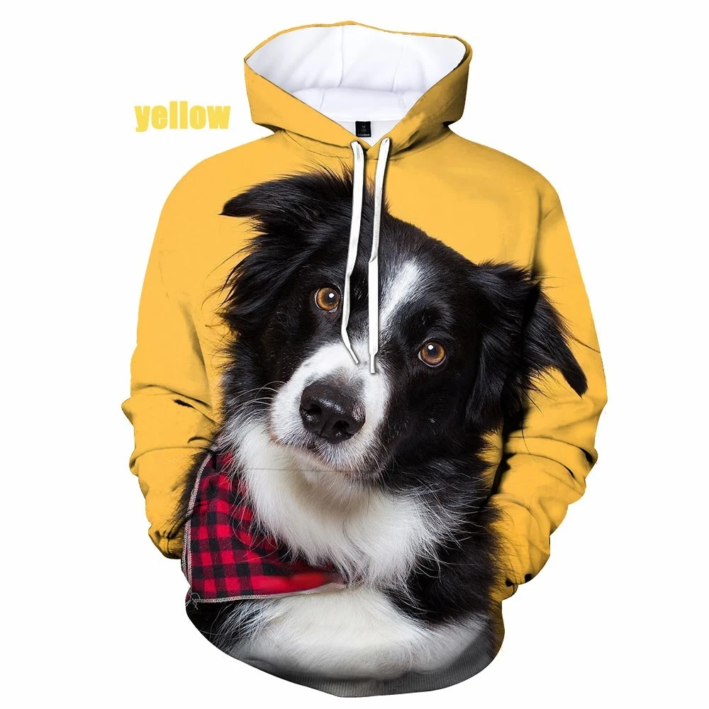 Top Trends: Men Women Funny Border Collie Dogs 3d Print Hoodies Border Collie Dog Pullover Hoodie Sweatshirt Shoppable Styles