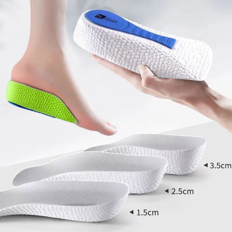 Top Trends: Height Increase Insoles For Shoes Men Women Orthopedic Insoles Sport Arch Support Heel Lift Shoe Pad Taller Memory Foam Template Shoppable Styles