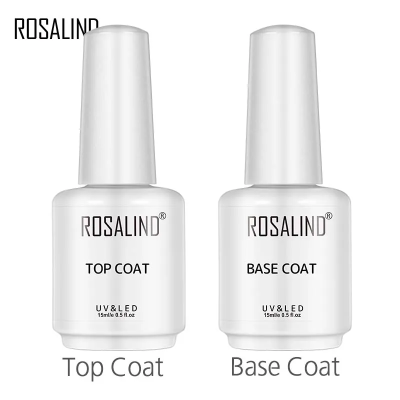 Top Trends: ROSALIND 15ml Nail Polish Base Top Coat Magic Remover UV Gel Polish Manicure Healthy Primer Semi Permanent Nail Art Dehydrator Shoppable Styles