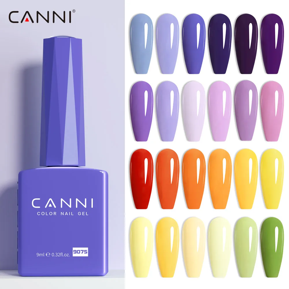 Top Trends: CANNI Gel Nail Polish VIP Kit Gorgeous Color Full Coverage HEMA FREE Soak Off UV LED Semi Permanent Gel Varnish Winter Nails Shoppable Styles