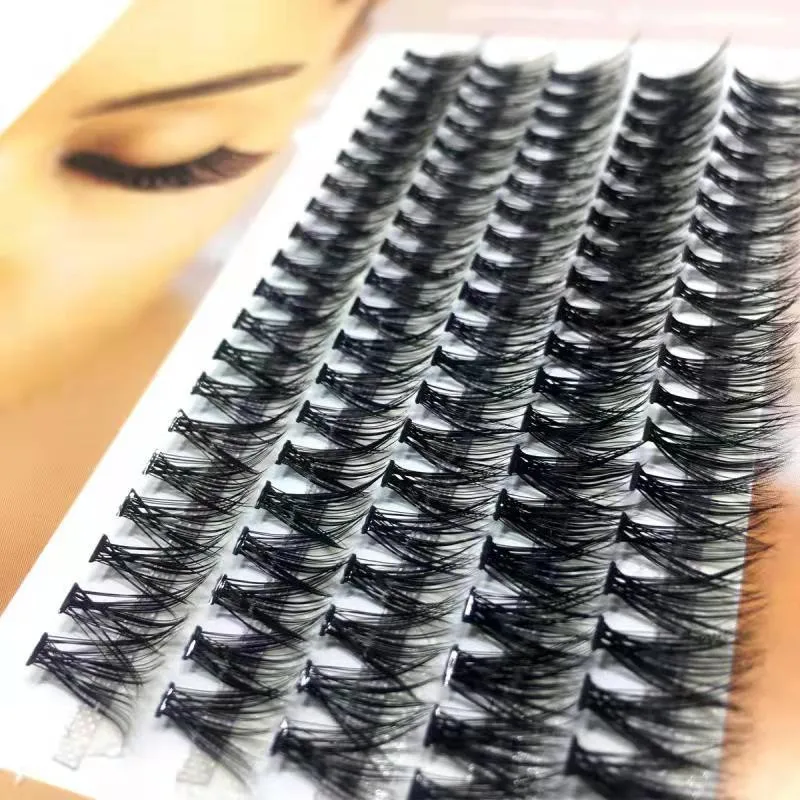 Top Trends: 100Pcs Individual Eyelashes Professional Makeup Grafting False Eyelashes C / D Volume Eyelash Extension Individual Lashes Bunch Shoppable Styles