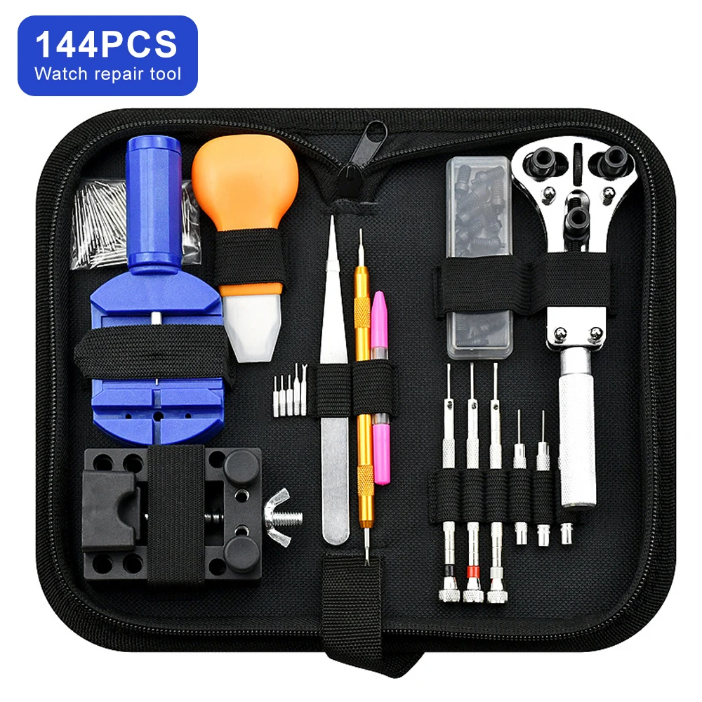 Top Trends: 212Pcs Professional Watch Repair Tool Set 147pcs Watch Strap Removal Replacement Battery Opening 188 / 144 / 31 / 13pcs Tool Kit Shoppable Styles - Image 5