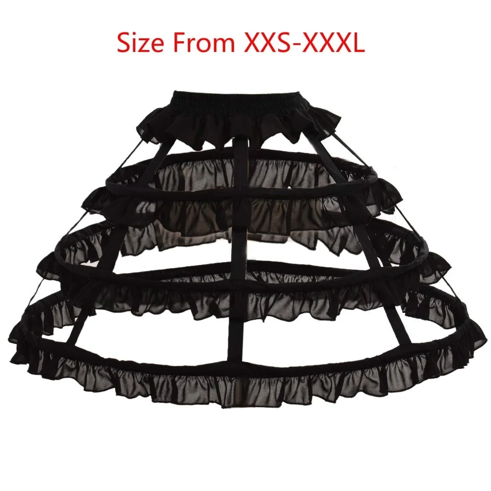 Top Trends: Wedding Hoop Skirt Dress Panier Petticoat Crinoline Bustle Skirt Cage Skirt Shoppable Styles