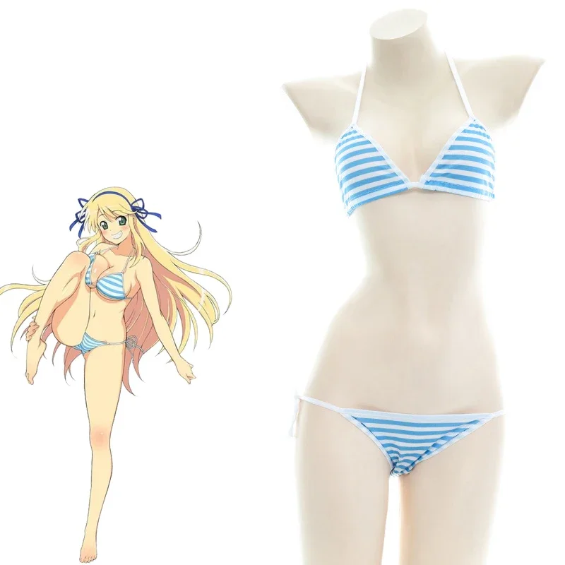 Top Trends: Japanese Anime Senran Kagura SHINOVI VERSUS Bikini Swimsuit Costume Summer Beach Student Girl Swimwear Uniform Cosplay Shoppable Styles