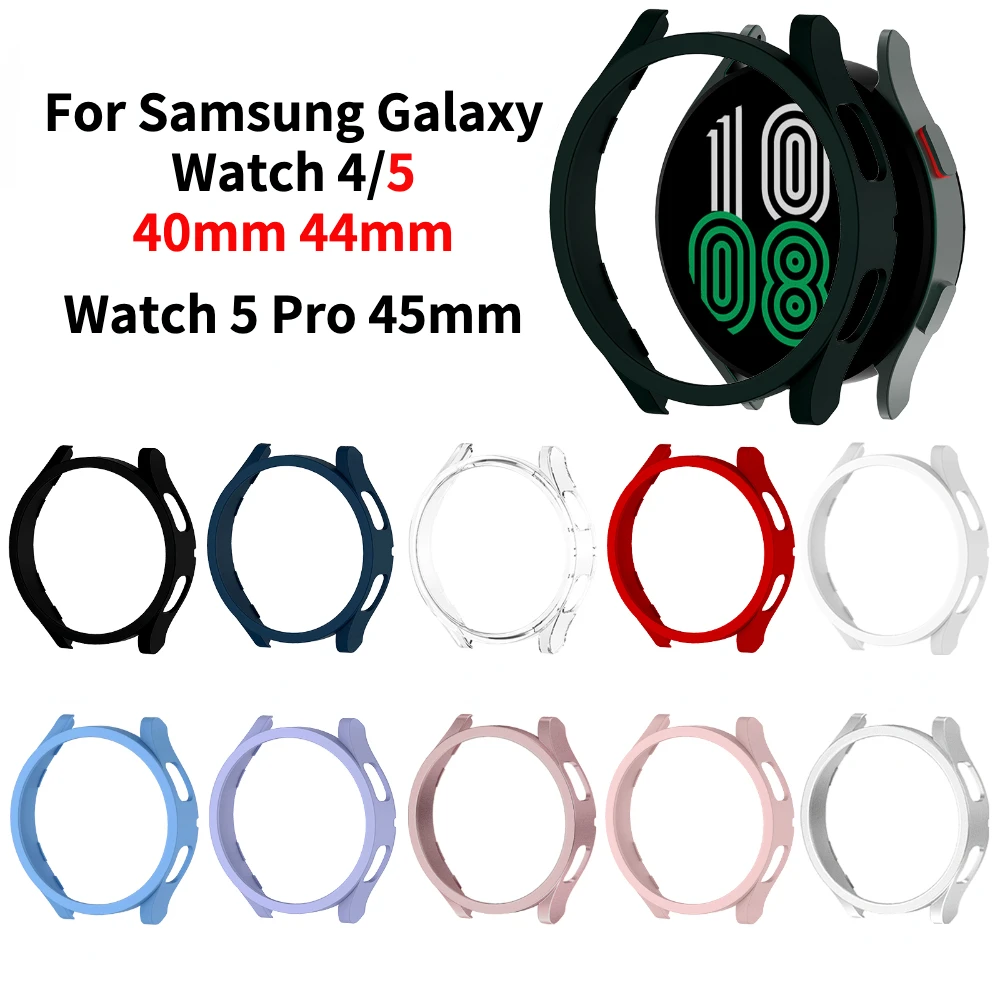 Top Trends: Watch Case For Samsung Galaxy Watch 6 5 4 40mm 44mm PC Matte Case Watch 5 Pro 45mm Protective Bumper Shell For Galaxy Watch Shoppable Styles