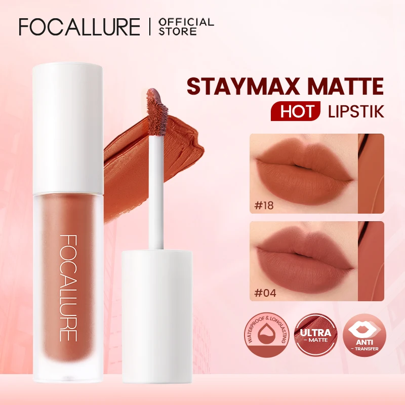 Top Trends: FOCALLURE Waterproof Matte Liquid Lipstick Long-lasting Velvet Non-stick Cup Nourish Lip Gloss Lightweight Lips Makeup Cosmetics Shoppable Styles