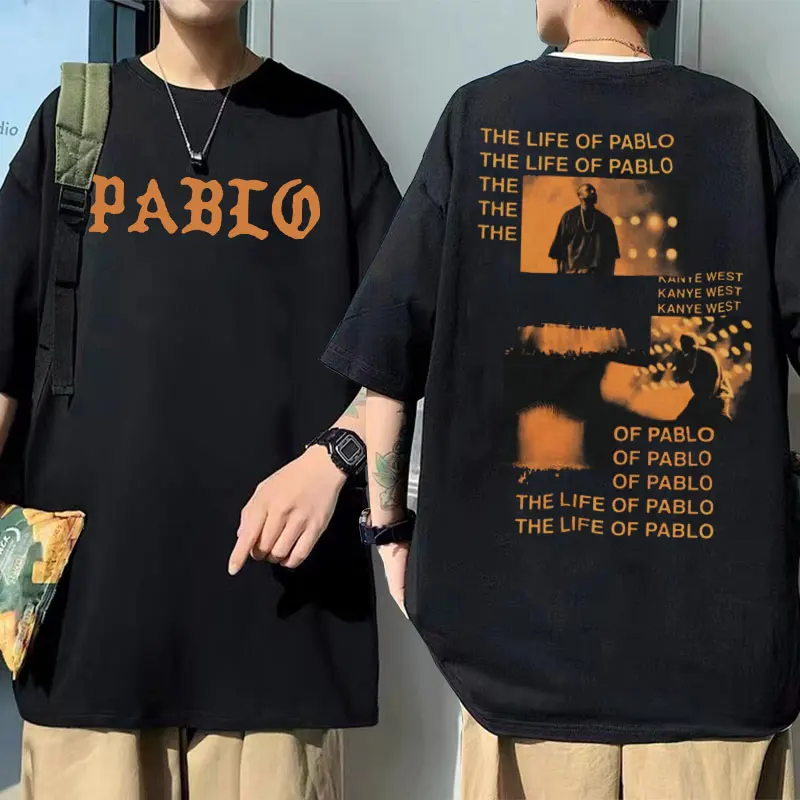 Top Trends: Kanye West Pablo Graphics Print Tshirt THE LIFE OF PABLO T Shirt Summer Men Women Hip Hop Fashion Oversized Short Sleeve Tees Shoppable Styles