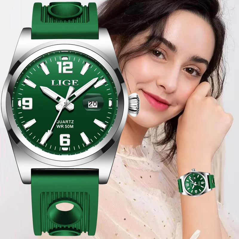 Top Trends: Relogio Feminino LIGE Women Watches Top Brand Luxury Waterproof Ladies Watch Classic Creative Bracelet Female Clock Montre Femme Shoppable Styles