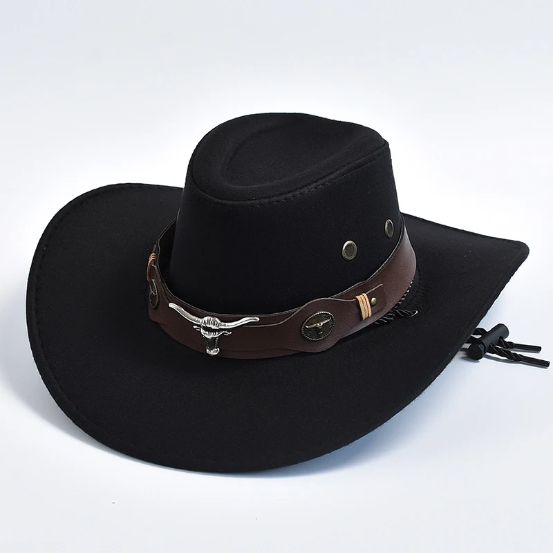 Top Trends: Artificial Suede Western Cowboy Hats For Men Gentleman Cowgirl Jazz Hat Curved Brim Party Travel Hat Shoppable Styles