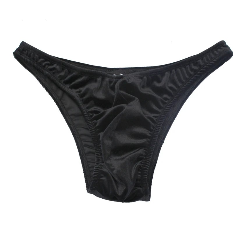 Top Trends: Korean Velvet Men's Fitness Panties Bodybuilding Shorts Competition Briefs Shoppable Styles - Image 3