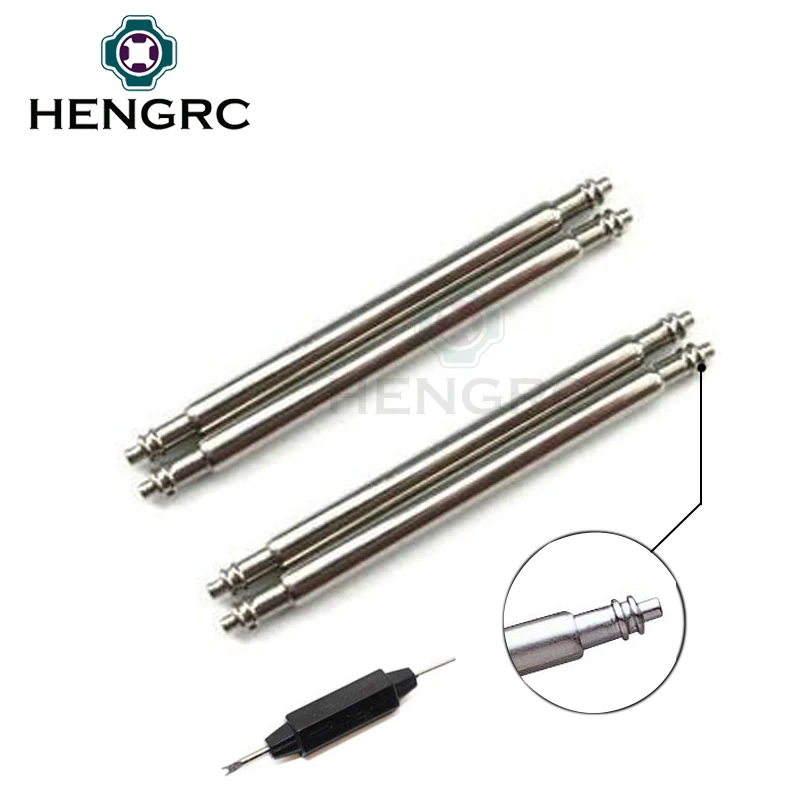 Top Trends: Watch Band Strap Accessories Stainless Steel Spring Bar 4pcs Silver Metal Watchbands Repair Tool 16-28mm Strap Link Pin Shoppable Styles