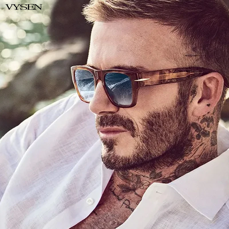 Top Trends: 2023 Retro Square Sunglasses For Men Women Luxury David Beckham Style Sun Glasses New In Male Vintage Designer Shades UV400 Shoppable Styles - Image 3