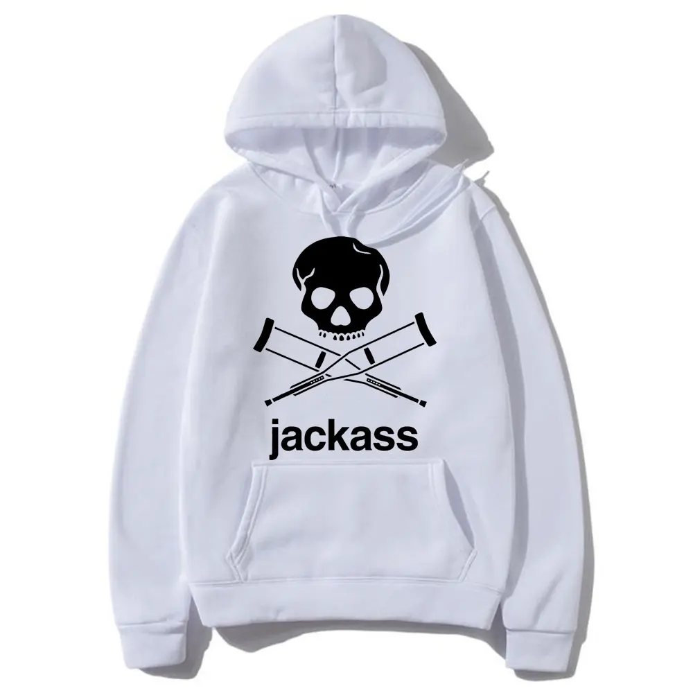 Top Trends: Jackass Logo Graphic Printed Black Hoodie Streetwear Men's Oversized Casual Sweatshirt Fashion Men Women Vintage Loose Hoodies Shoppable Styles - Image 2