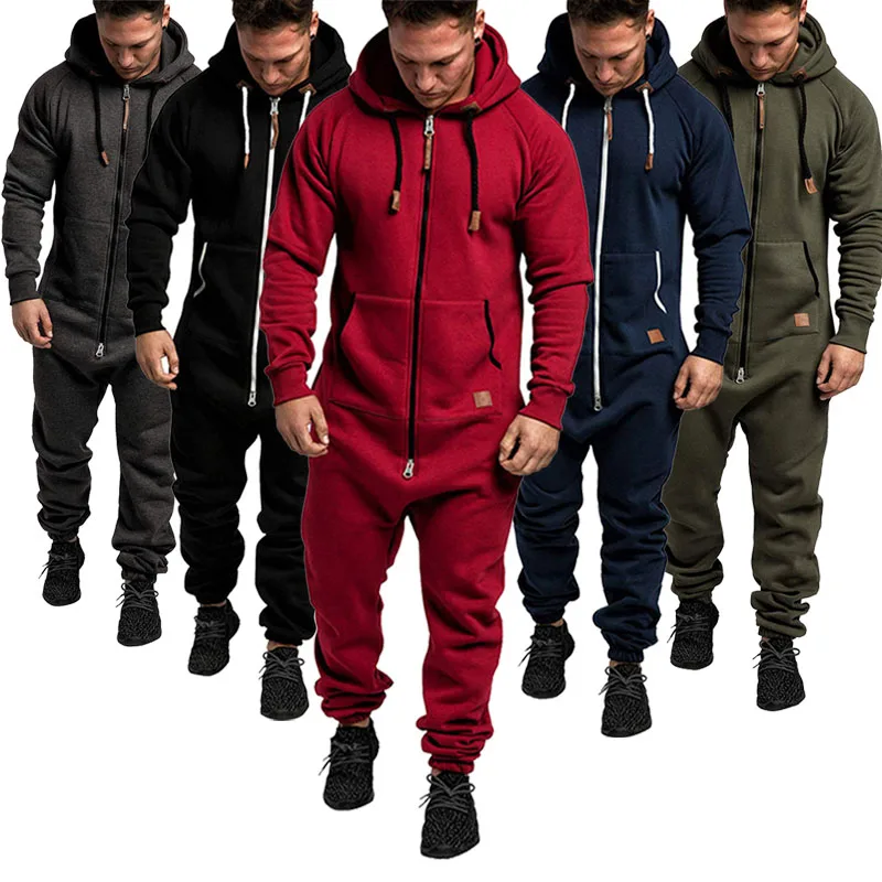 Top Trends: 2022 New Men Warm Fleece Onesie Fluffy Sleep Lounge Adult Sleepwear One Piece Pyjamas Male Jumpsuits Hooded Onesies For Adult Shoppable Styles