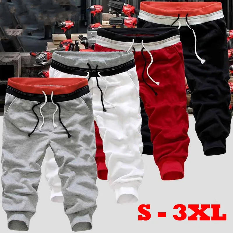 Top Trends: Mens Shorts Fashion Pants Athletic Shorts Capri Pant Jogger Trousers Fitness Jogging Sports Pants Shoppable Styles