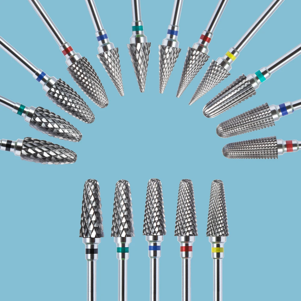 Top Trends: 1pc Ceramic Tungsten Nail Drill Bits Manicure Drills For Electric Machine Milling Cutter Burr Pedicure Gel Polish Remove Tools Shoppable Styles