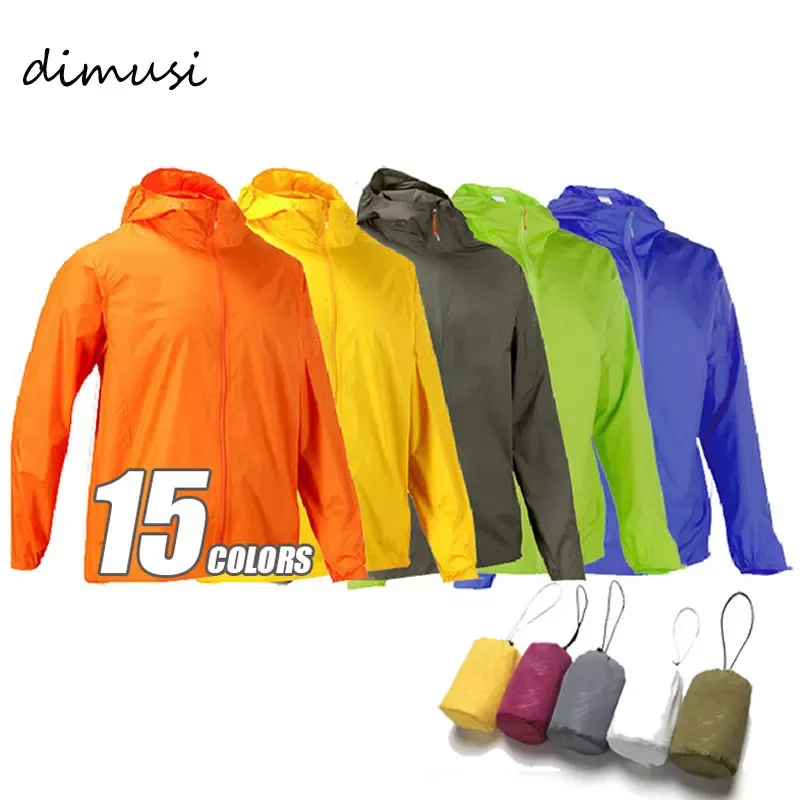 Top Trends: DIMUSI Men's Brand Quick Dry Skin Coat Sunscreen Waterproof UV Women Thin Army Outwear Ultra-Light Windbreake Jacket 3XLYA105 Shoppable Styles