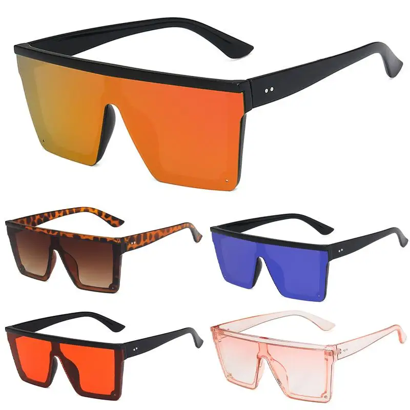 Top Trends: Oversized Square Sunglasses Street Shooting Driving Sunglasses Gradient Elegant Women Eyewear UV400 Colorful Shades Shoppable Styles