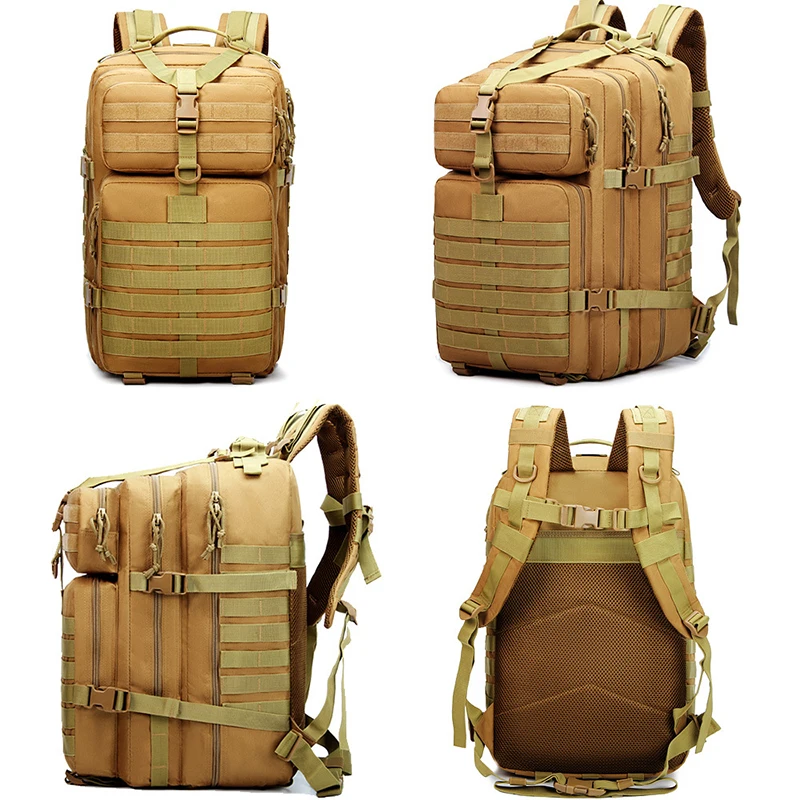 Top Trends: 30L / 50L Backpack Outdoor Nylon Waterproof Military Backpack Tactical Sports Camping Hiking Fishing Hunting Climbing Camp Bag Shoppable Styles