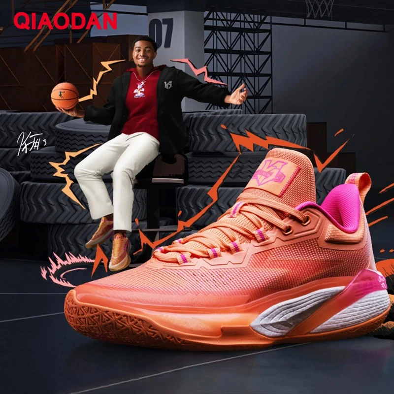 Top Trends: QIAODAN Fengci 7 Pro Basketball Shoes For Men 2024 New Anti-Slippery Breathable High Quality Hard-Wearing Sneakers AM13240120 Shoppable Styles