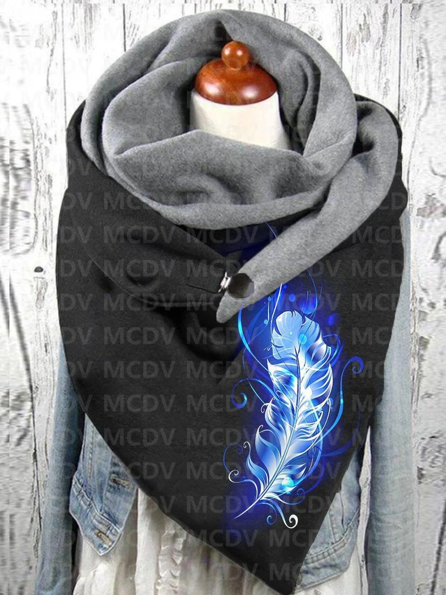 Top Trends: MCDV Wolf Moon 3D Printed Autumn And Winter Casual Scarf And Shawl For Women Drop Shipping Shoppable Styles - Image 4