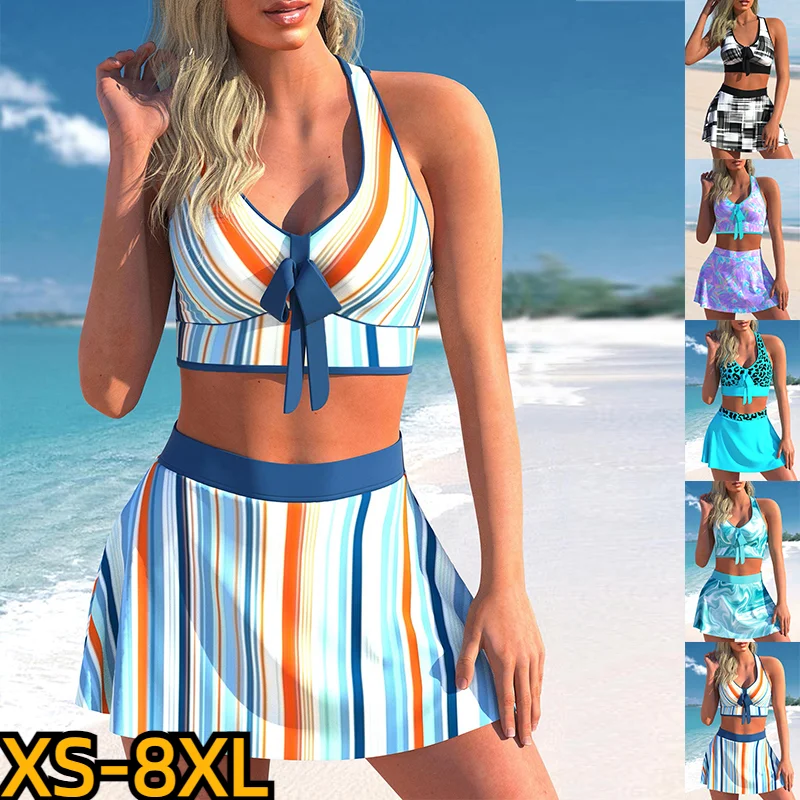 Top Trends: Female Sexy Vintage Bathing Suit Bikini New Design Printing Swimwear Swimsuit Summer Two Piece Set Beachwear Women Swim Suit Shoppable Styles