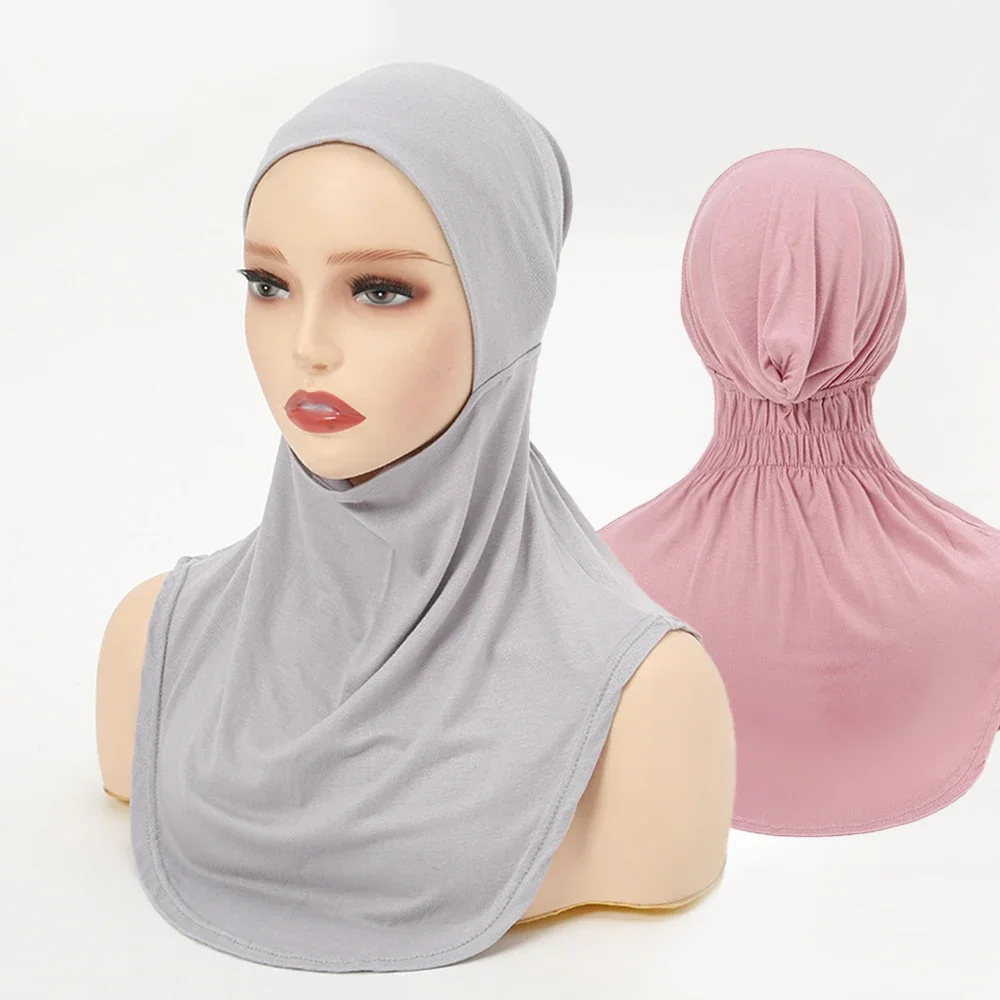 Top Trends: Bonnets Women&#039;s Turban Hat Neck Collar Covering Hijab Inner Caps Muslim Underscarf Turbans Cap Islamic Women Veil Shoppable Styles