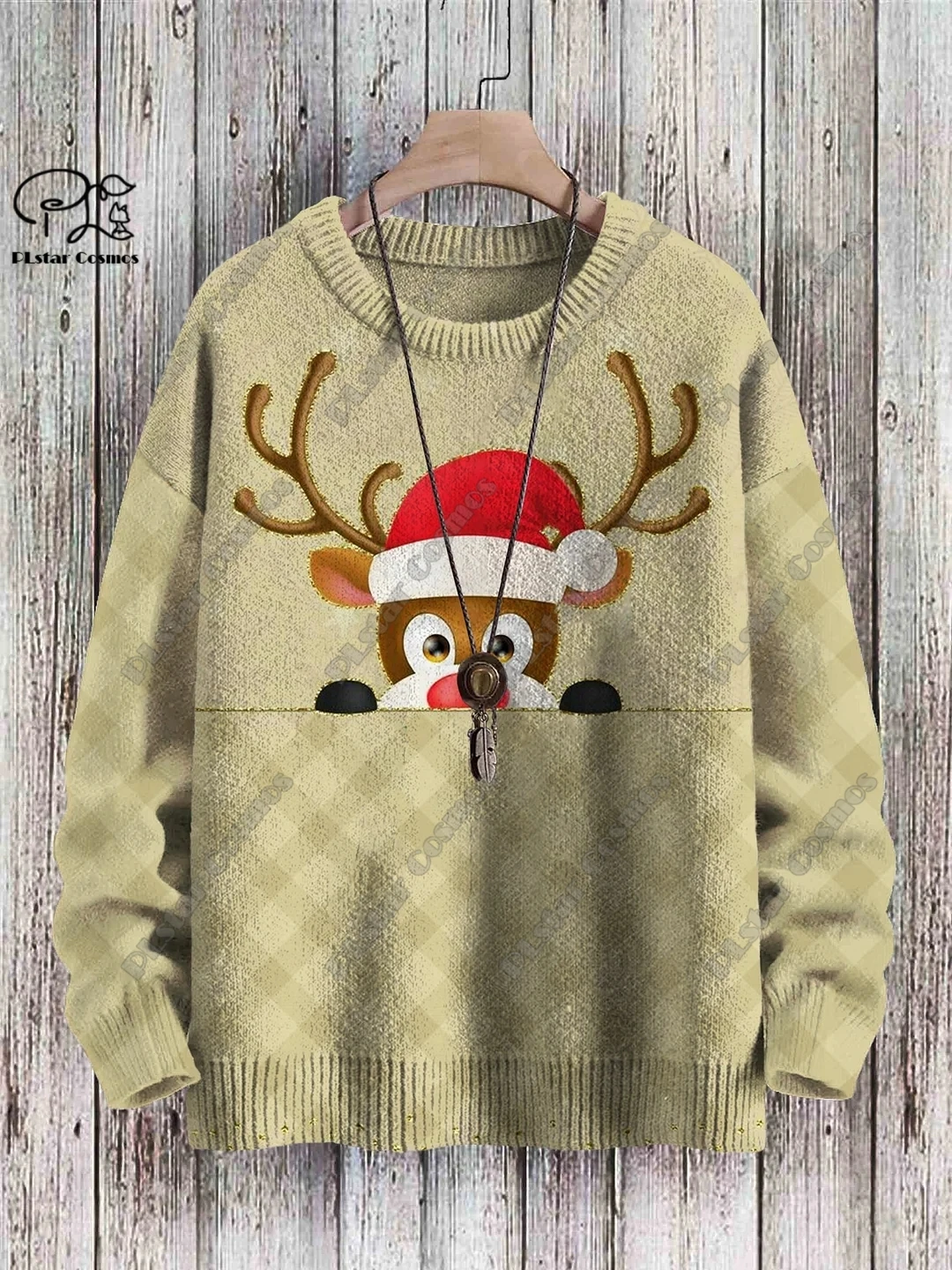 Top Trends: New 3D Printing Christmas Series Christmas Tree Santa Claus Santa Hat Elk Pattern Ugly Sweater Winter Street Casual Unisex S-2 Shoppable Styles