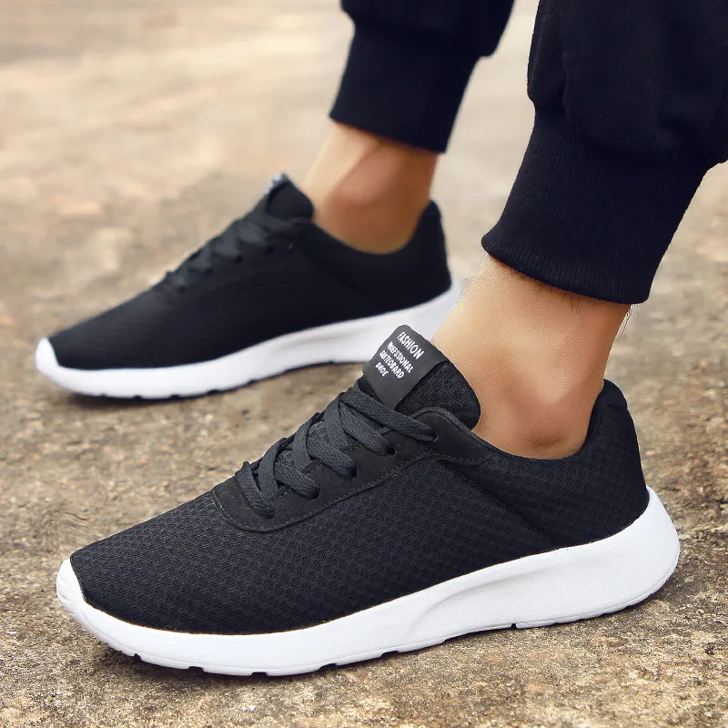 Top Trends: Men Running Shoes Lac-up Men&#039;s Sport Shoes Lightweight Comfortable Breathable Walking Sneakers Tenis Masculino Zapatillas Hombre Shoppable Styles