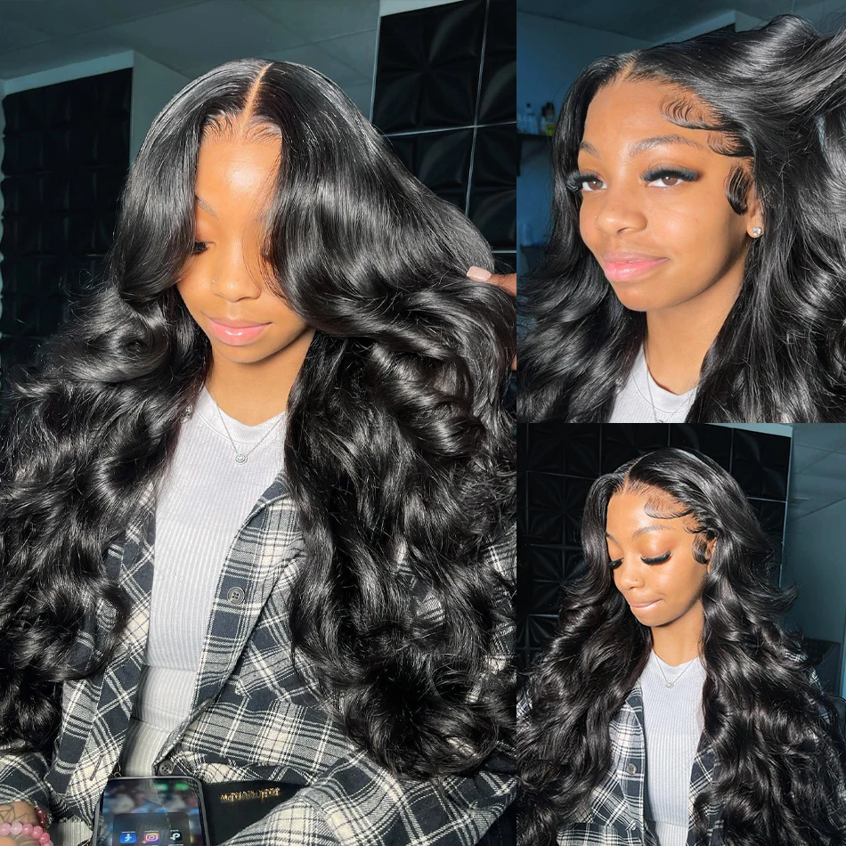 Top Trends: Wear And Go Glueless Body Wave 5X5 Lace Closure Wigs Human Hair HD Lace Closure Human Hair Wig For Women Pre Cut Pre Plucked Shoppable Styles