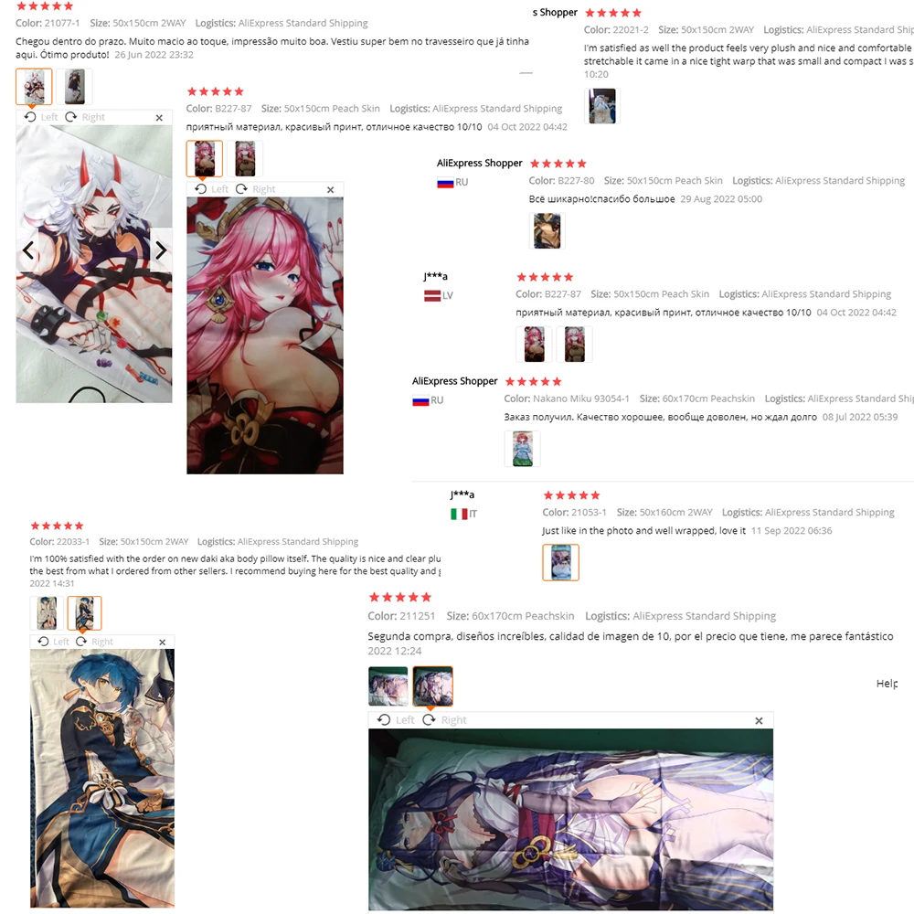 Top Trends: Genshin Impact Nahida Cosplay Dakimakura Peachskin 2WAY Body Pillowcase Double-sided Print Fullbody Pillow Cover Cute Otaku Gift Shoppable Styles - Image 5