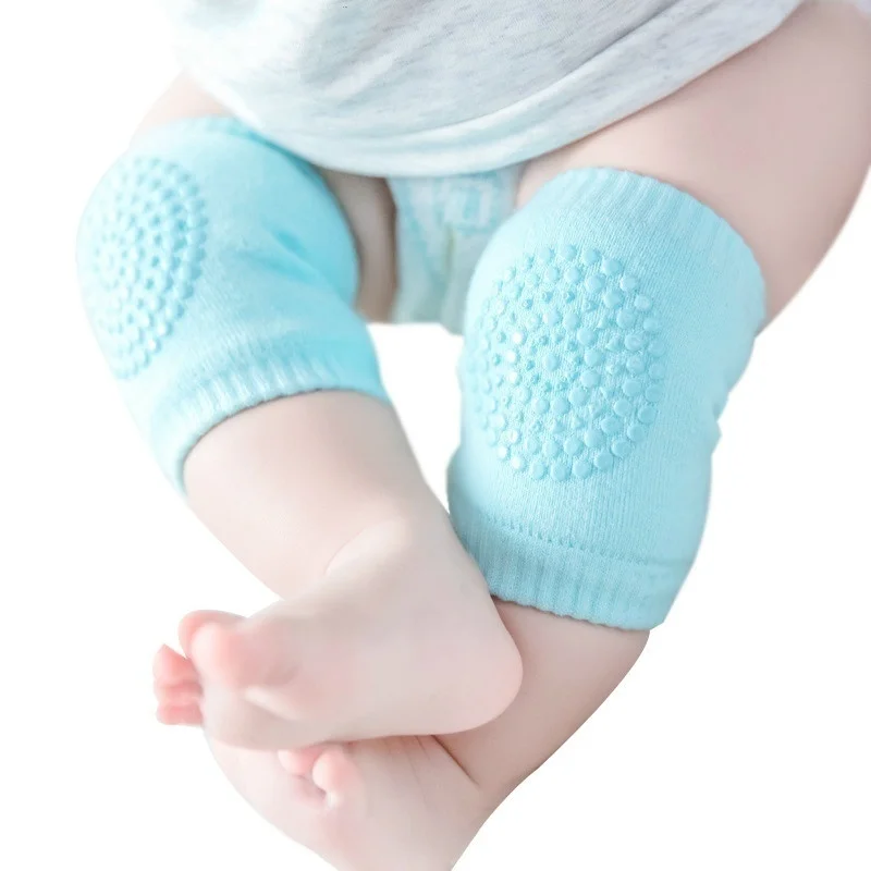 Top Trends: Toddler Kids Knee Pad Protector Soft Thicken Terry Non-Slip Dispensing Safety Crawling Baby Leg Warmers Well Pads For Child Shoppable Styles