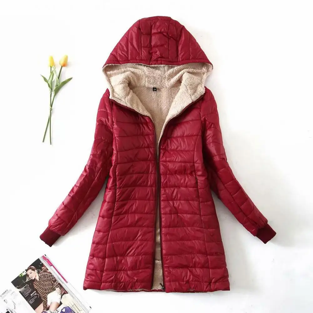 Top Trends: Women Coat Comfortable Hooded Coat Slim Soft Warm Autumn Jackets Winter Cardigan Coat Women Clothing Shoppable Styles