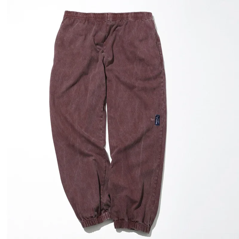 Top Trends: Nautica Japanese Vintage Knitted Casual Sweatpants Men's Cold Dyed Washed Leg Sweatpants Shoppable Styles