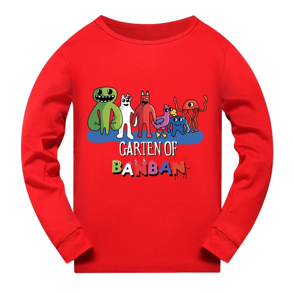 Top Trends: New Garden Of Banban Tshirt Kids Cartoon Garten Ban Ban T-shirt Toddler Girls Casual Innerwear Baby Boys Long Sleeve Pajama Tops Shoppable Styles - Image 2