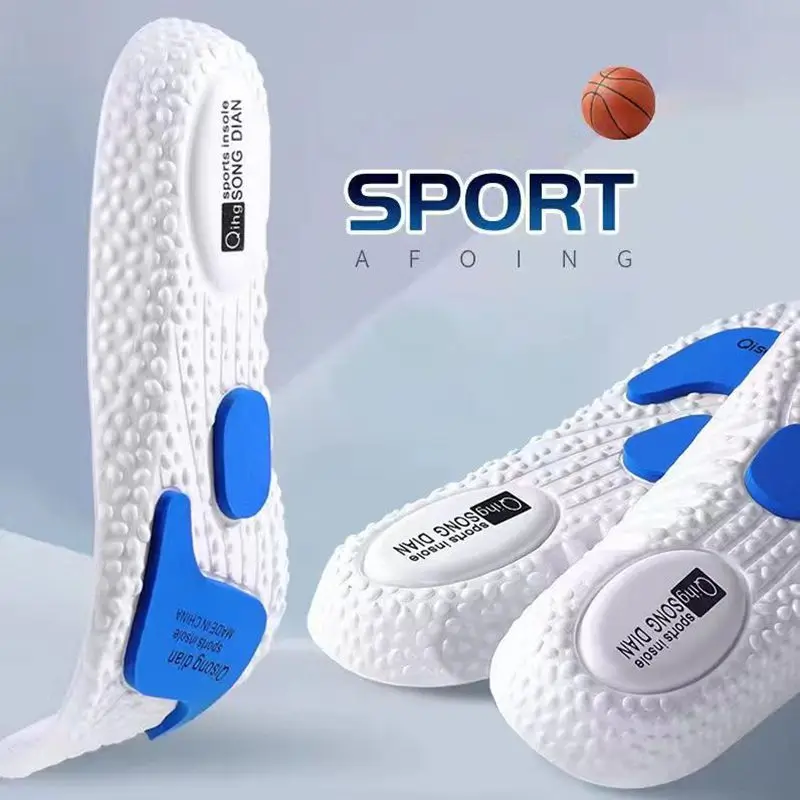 Top Trends: Foam Sports Insole Air Cushion Shock-absorbing Running Basketball Insoles Arch Support Foot Insoles Super Soft Bottom Shoe Pads Shoppable Styles