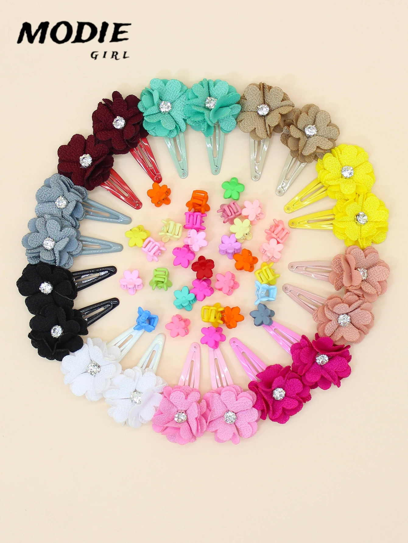 Top Trends: MODIE GIRL 20PCS / Set New Fashion Children'S Bow Hair Clip Women Baby Cute Popular Hair Accessories Headdress 797 Shoppable Styles - Image 4