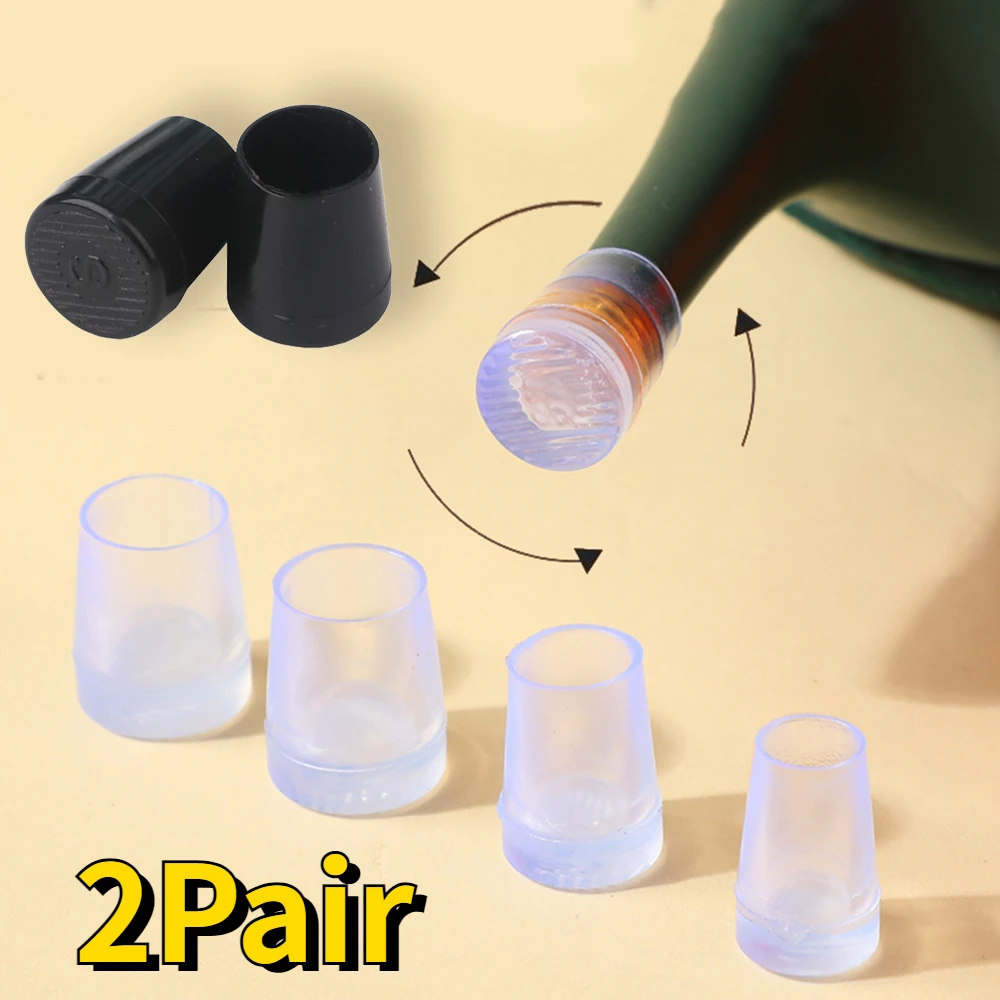 Top Trends: 2Pair Round Silicone Heel Protector Stoppers Antislip High Heeler Bridal Latin Stiletto Dancing Covers Wedding Shoes Accessories Shoppable Styles