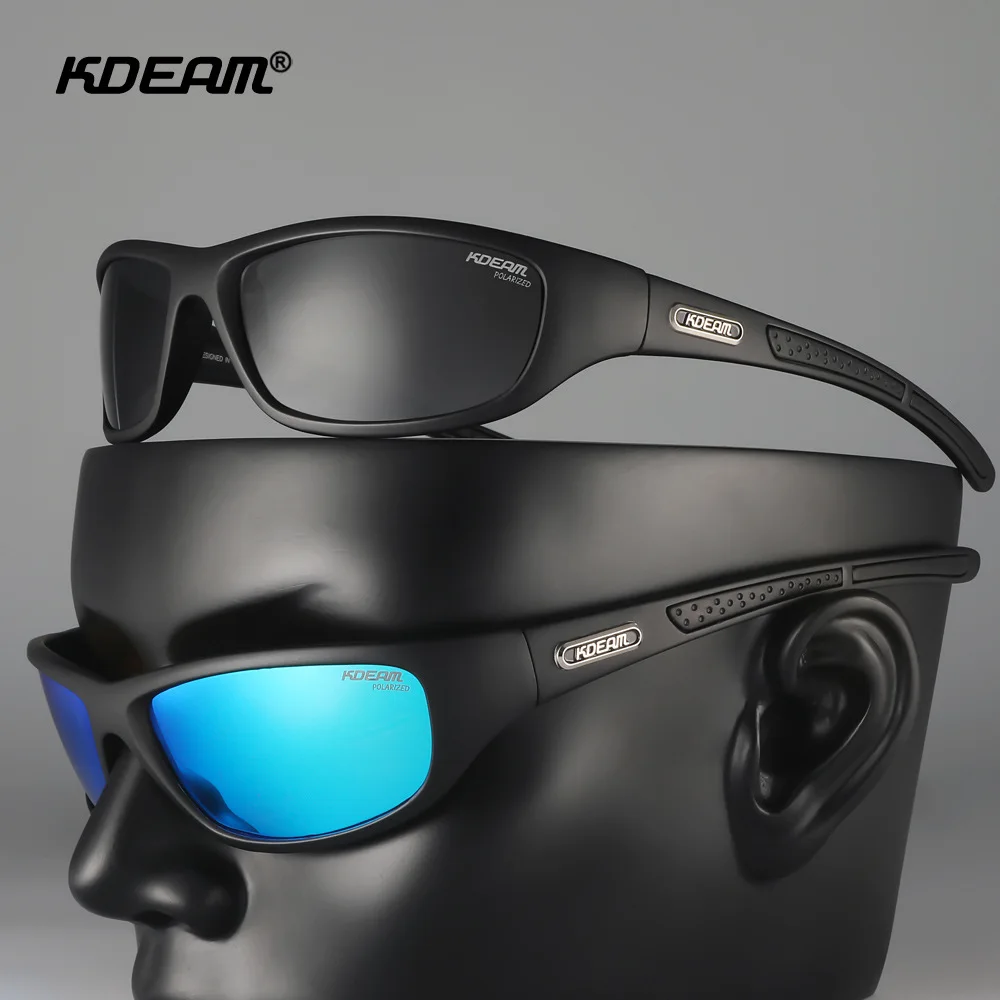 Top Trends: KDEAM Polarized Men&#039;s Sunglasses New Goggles Colorful Driving Glasses Hiking Camping Fishing Outdoor Gafas De Sol Lujo Hombre Shoppable Styles