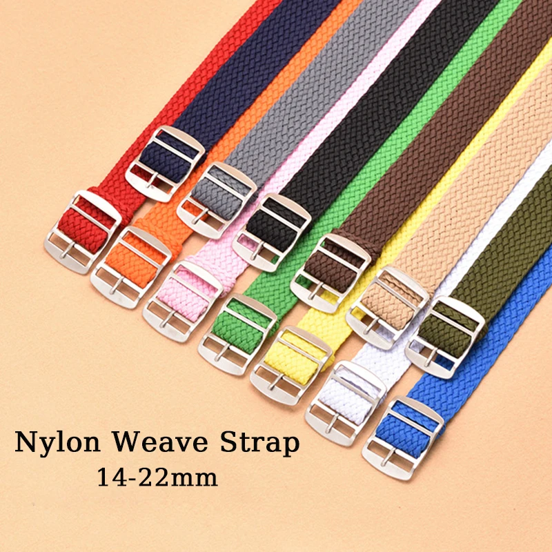 Top Trends: Nylon Weave Watch Strap For Perlon Watchband Wristband Women Men Bracelet Watch Accessories 14mm 16mm 18mm 20mm 22mm Sport Band Shoppable Styles