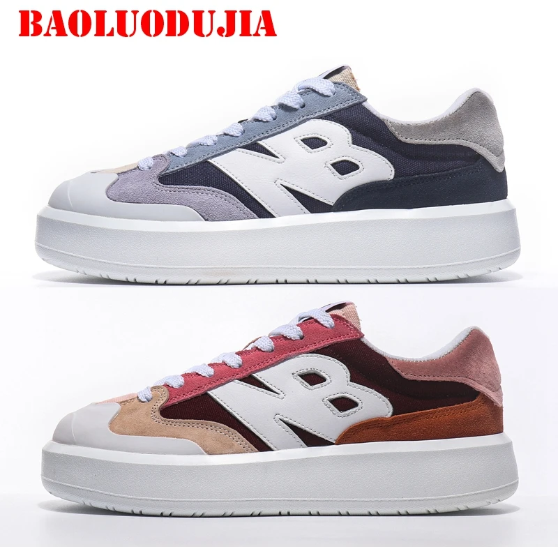 Top Trends: Men Women Genuine Leather Casual Shoes Leisure Sneakers Shoes Tenis Shoes Zapatillas Zapatos Breathe Tenis Masculino Shoppable Styles