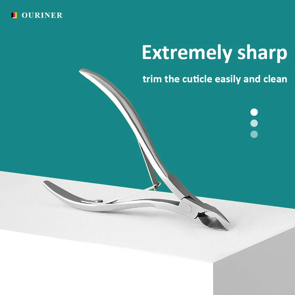 Top Trends: Cuticle Nippers Nail Manicure Cuticle Scissors Clippers Trimmer Dead Skin Remover Pedicure Stainless Steel Cutters Tool Shoppable Styles - Image 3